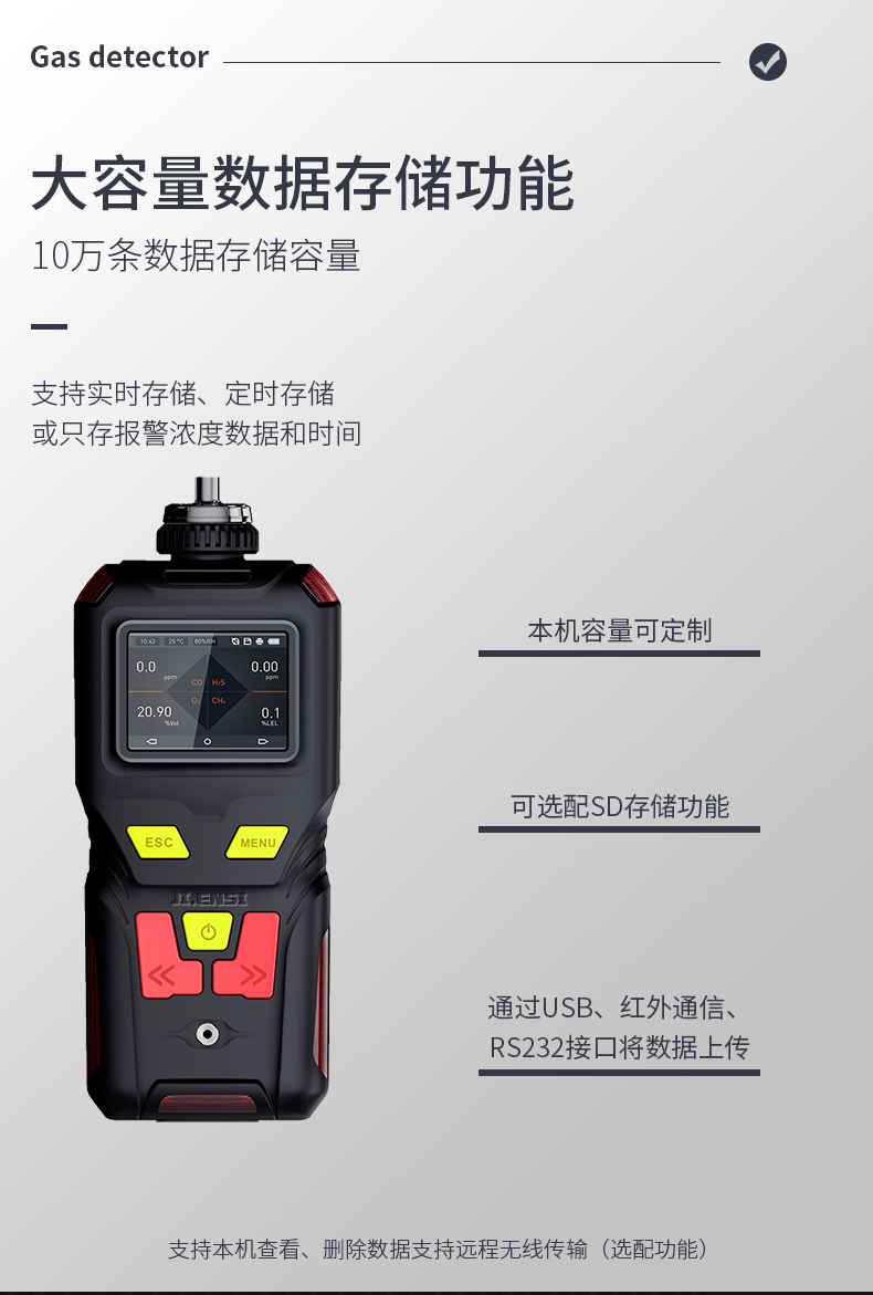 MS400便攜式氣體檢測儀